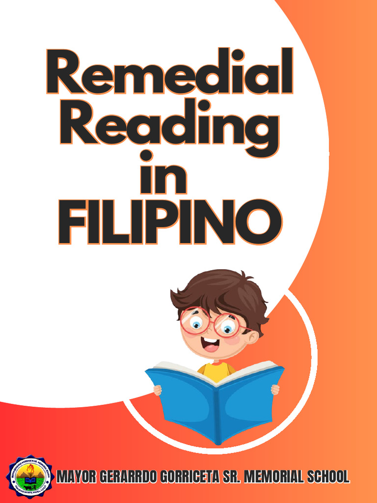 Remedial Reading Cover-Filipino | PDF
