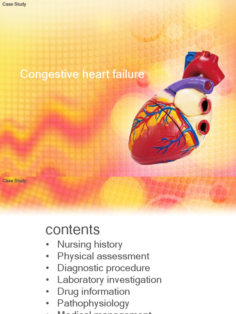 Congestive Heart Failure Case Study | PDF | Heart | Breathing