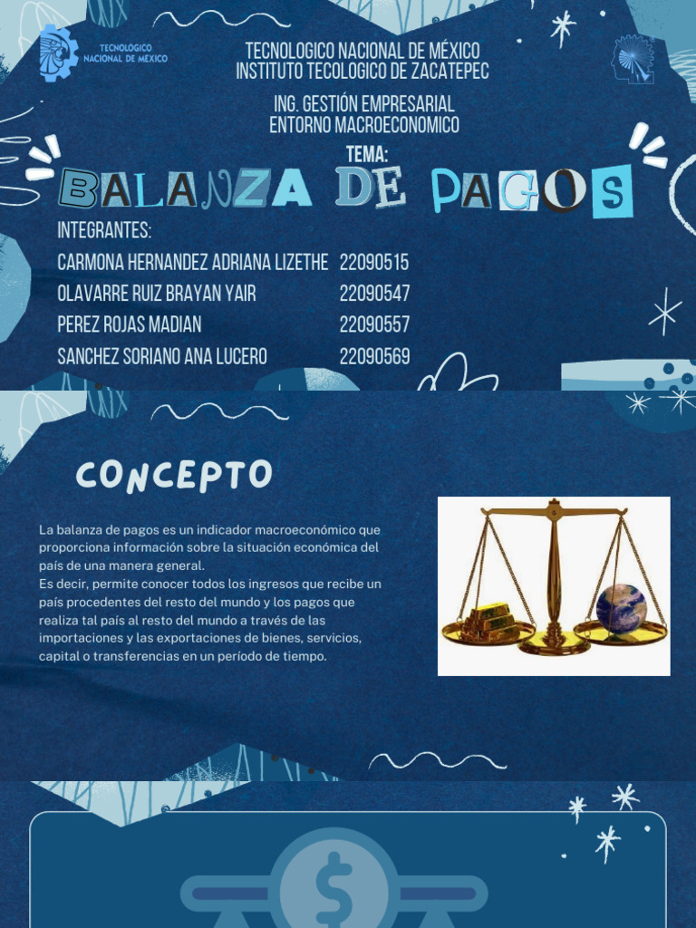 Estructura de la Balanza de Pagos en México | PDF | Balance de pagos ...