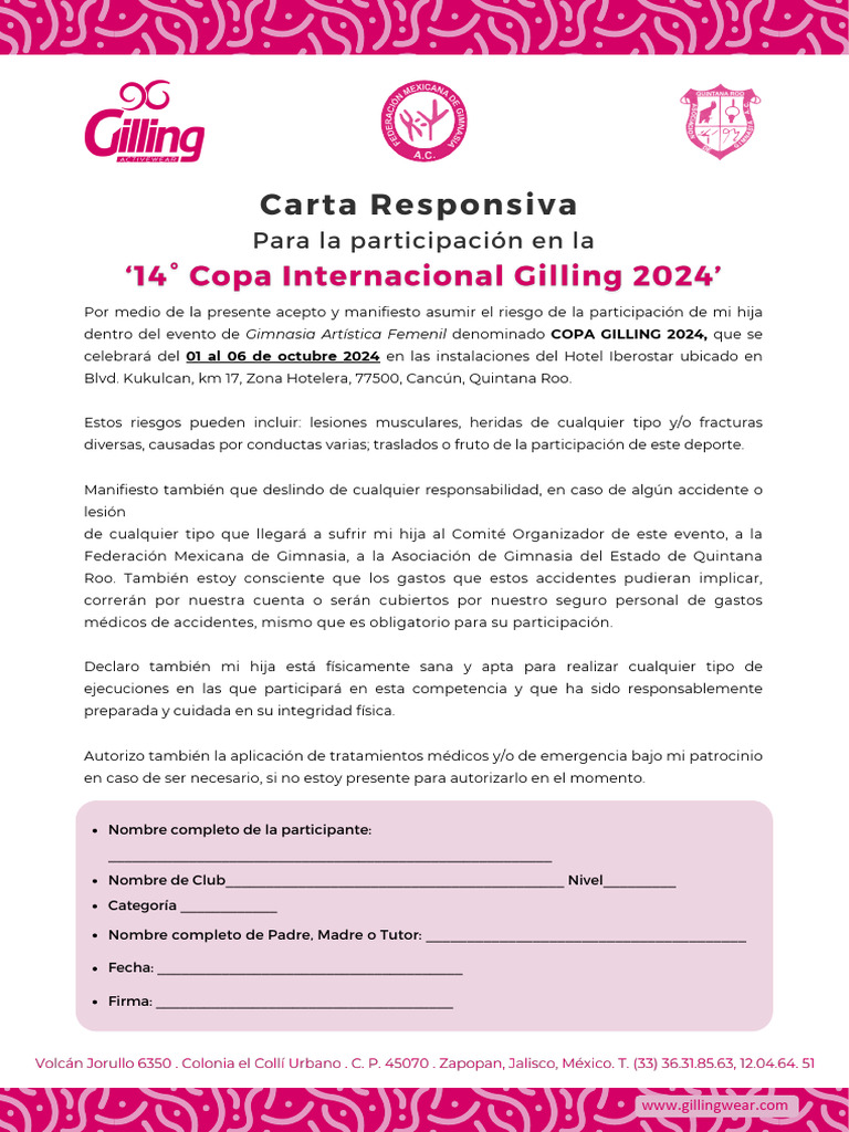 Copa Gilling Carta Responsiva 2024 (1) .Cleaned | PDF