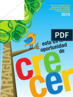 Esta es la oportunidad de Crecer. Material de difusión de las Observaciones finales del Comité de Derechos del Niño al Estado Paraguay 2010