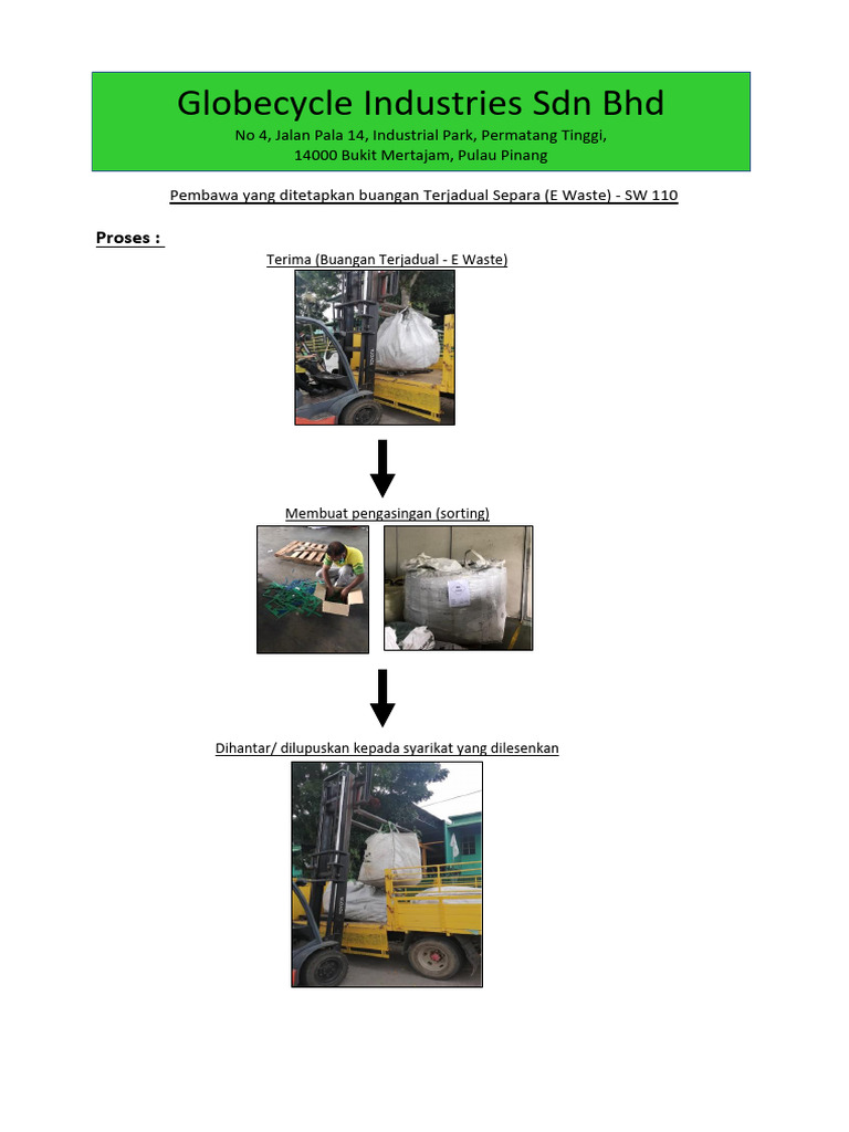 SW 110 Process Flow | PDF