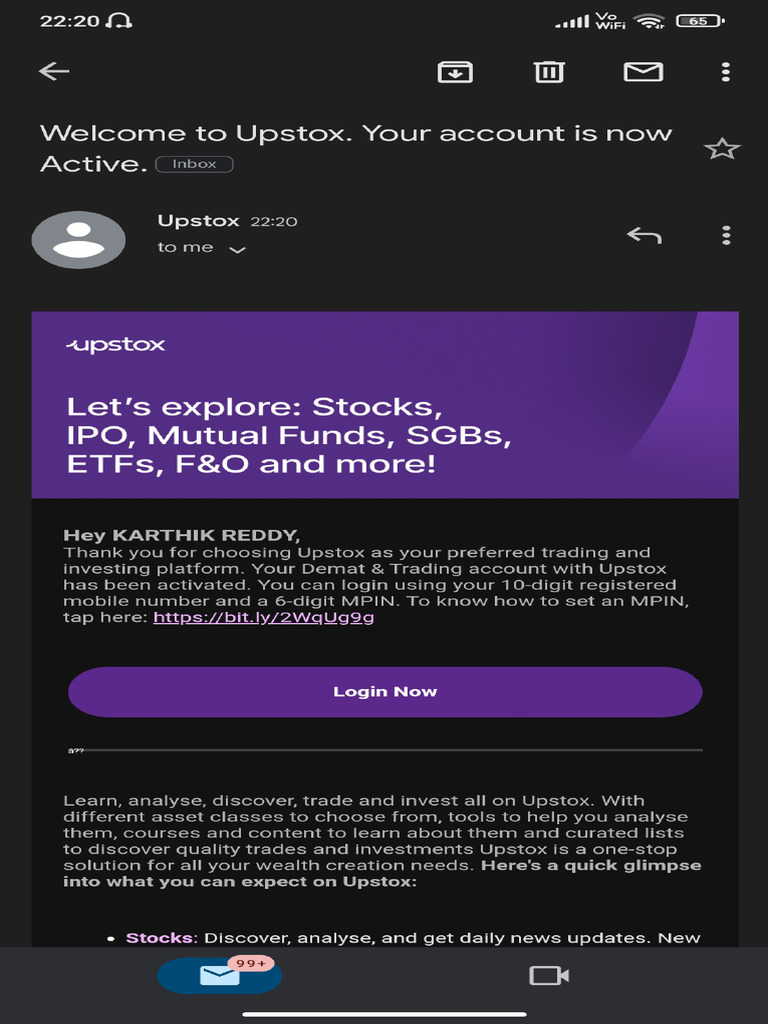 Upstox | PDF