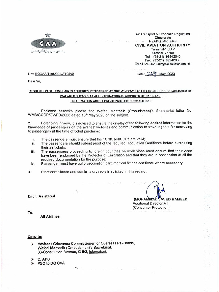 Information_pre_departure__formalities | PDF