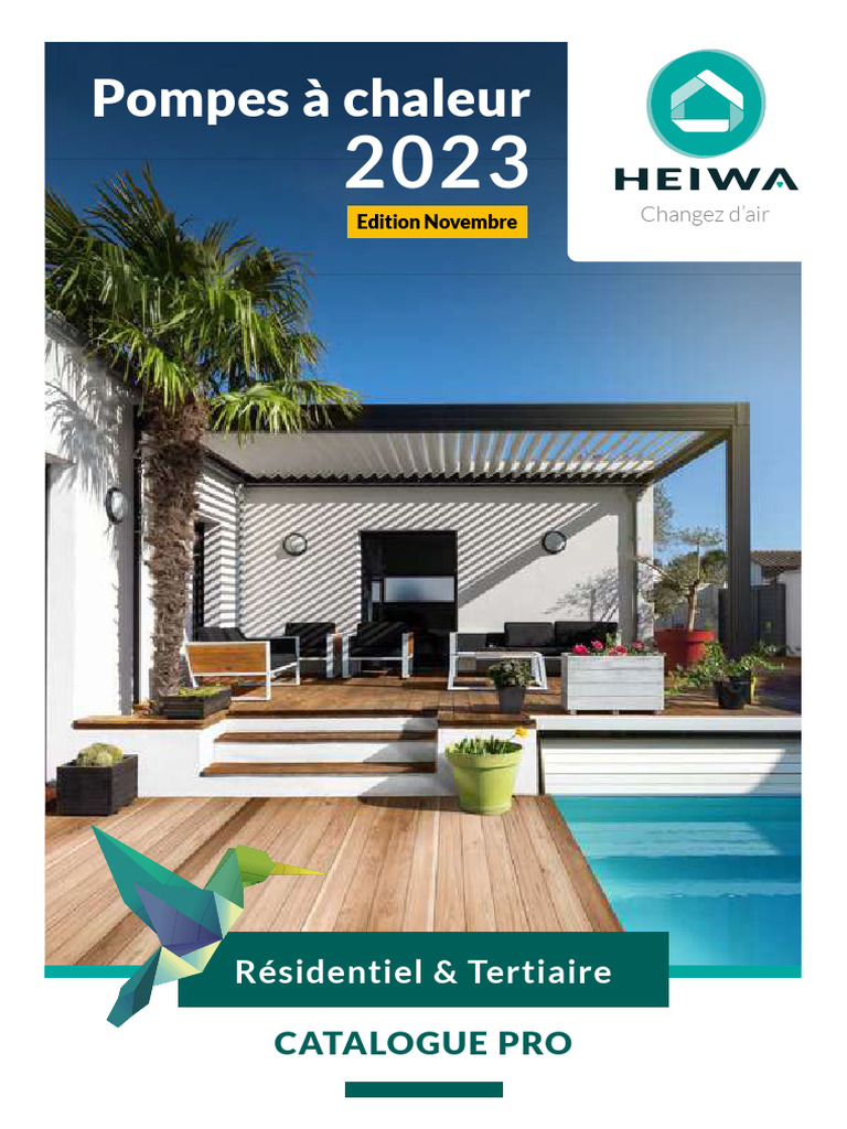 Catalogue Pompes Chaleur Heiwa 2023 Edition Novembre Web 1 PDF — free download