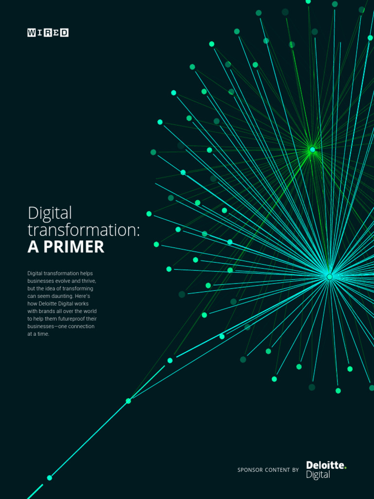 Deloitte Digital Digital Transformation Pdf