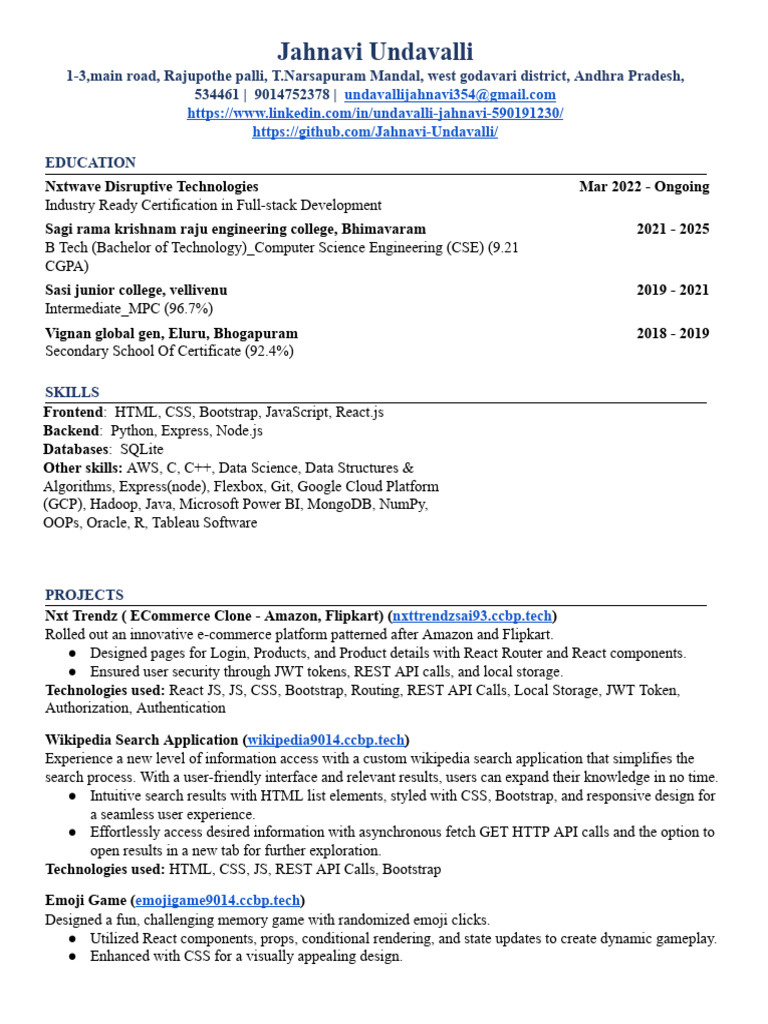 Backend Project | PDF