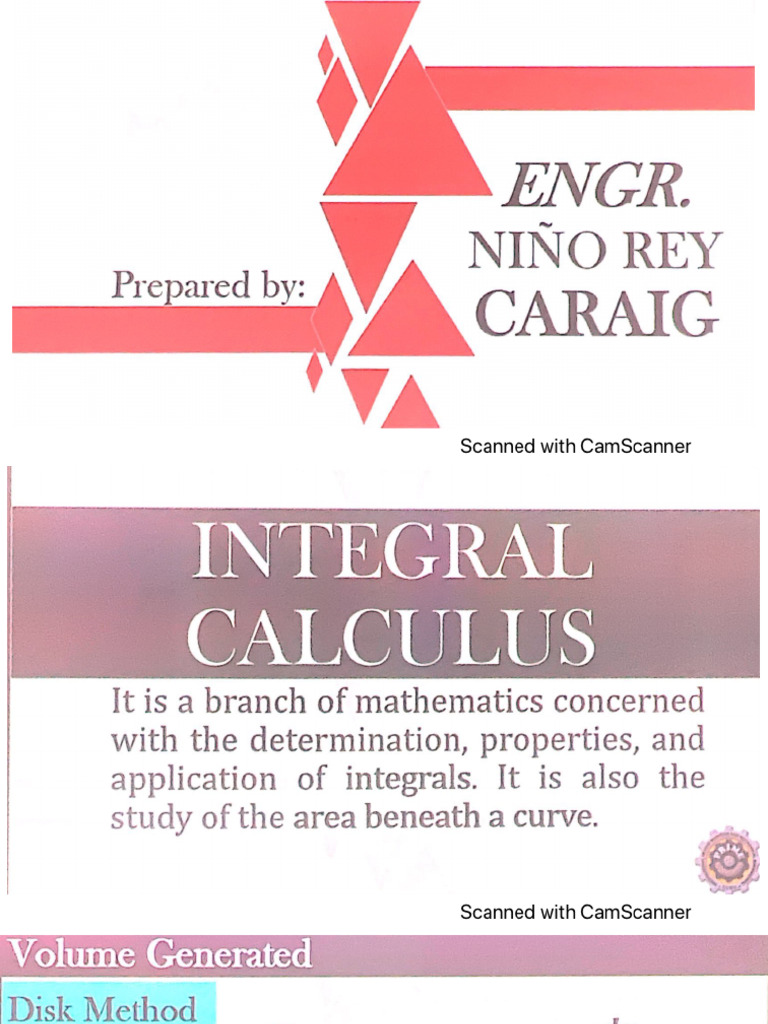 Integral Calculus 02 | PDF