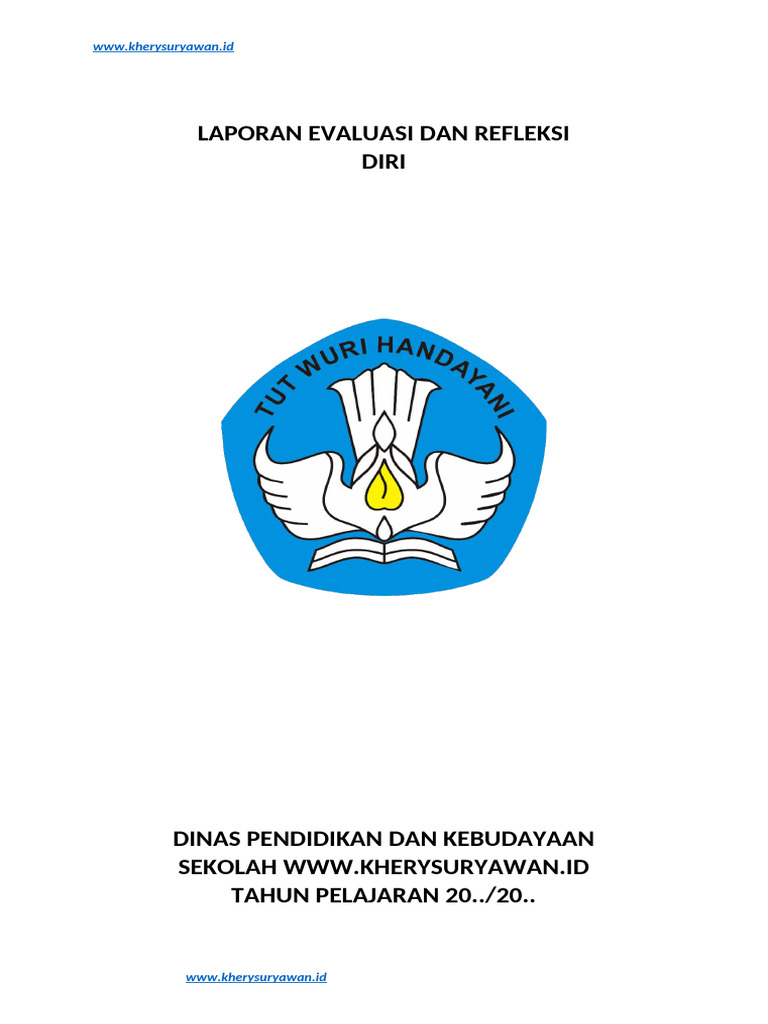 Laporan Evaluasi Dan Refleksi Diri Guru | PDF