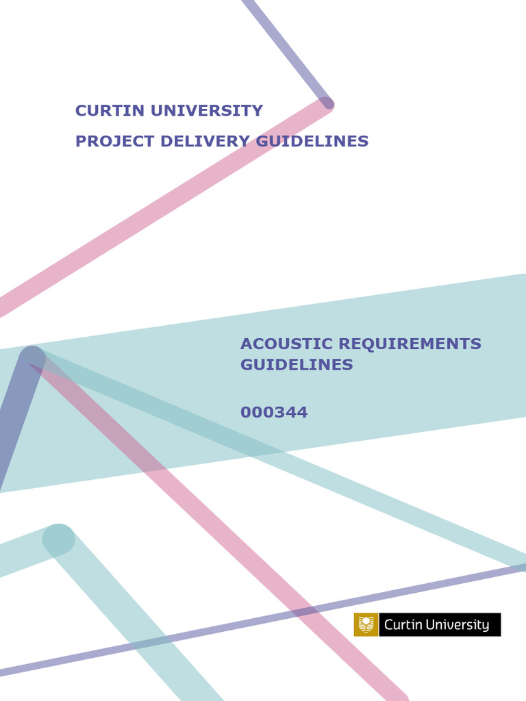 Acoustic Requirements Guidelines v2 | PDF