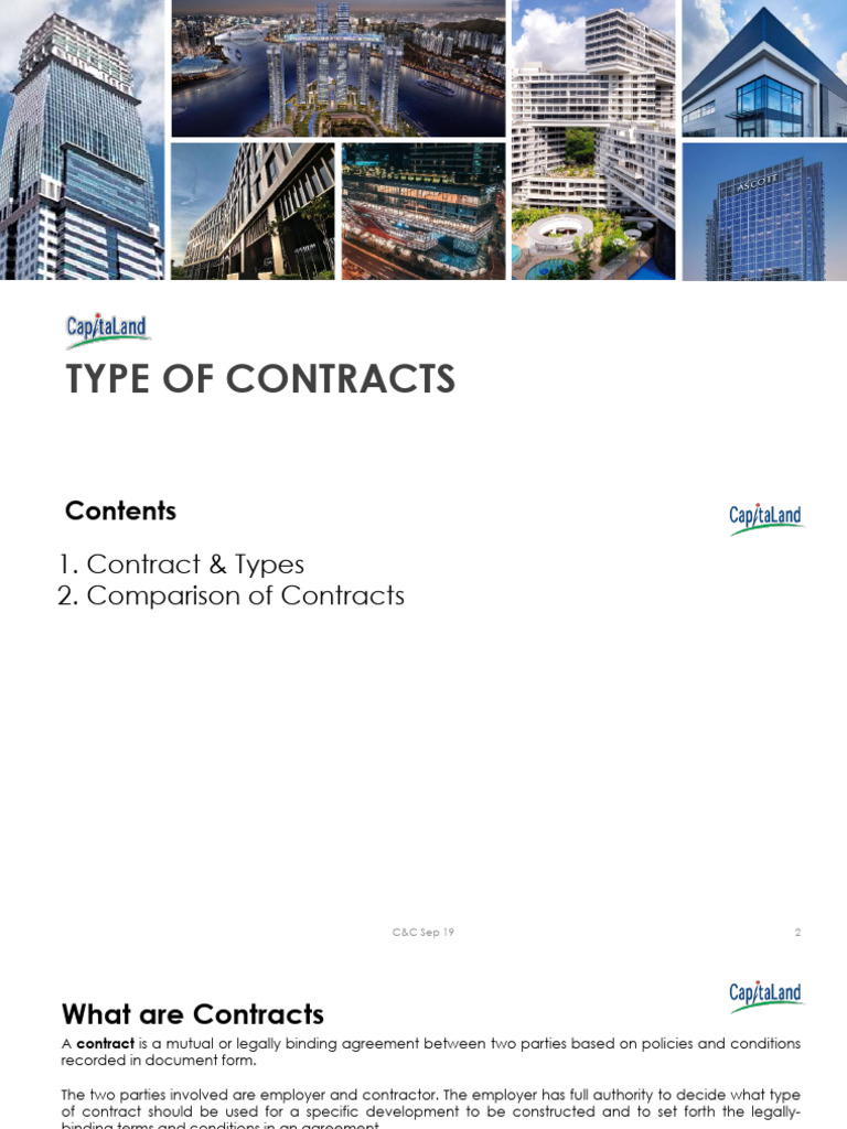 Contract Types of Contract | PDF
