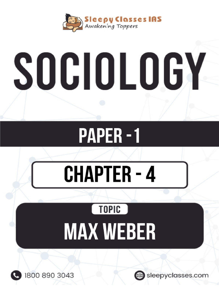 Max Weber Four Classes