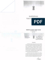 National Vaccine Policy 2011-Mohfw