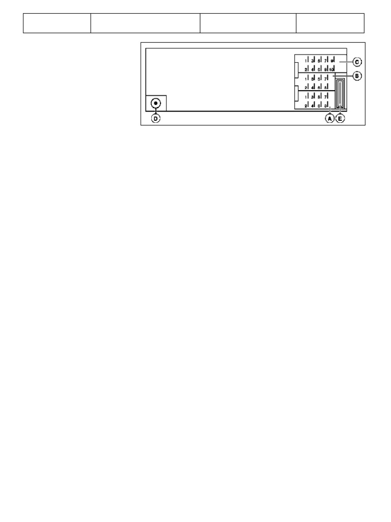 Connections for radio testing electrical system radio rd pdf