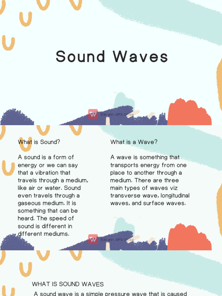 Sound Waves | PDF