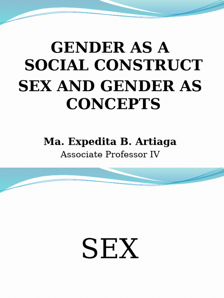 Basic Gender and Development Concepts | PDF