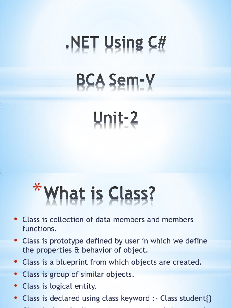 Unit 2 Net C Pdf
