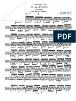 Alfredo Piatti - Caprices (Cello) - Op.25