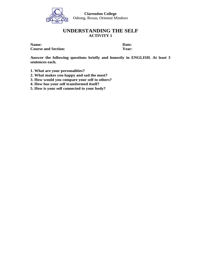 Uts Activity 1 | PDF