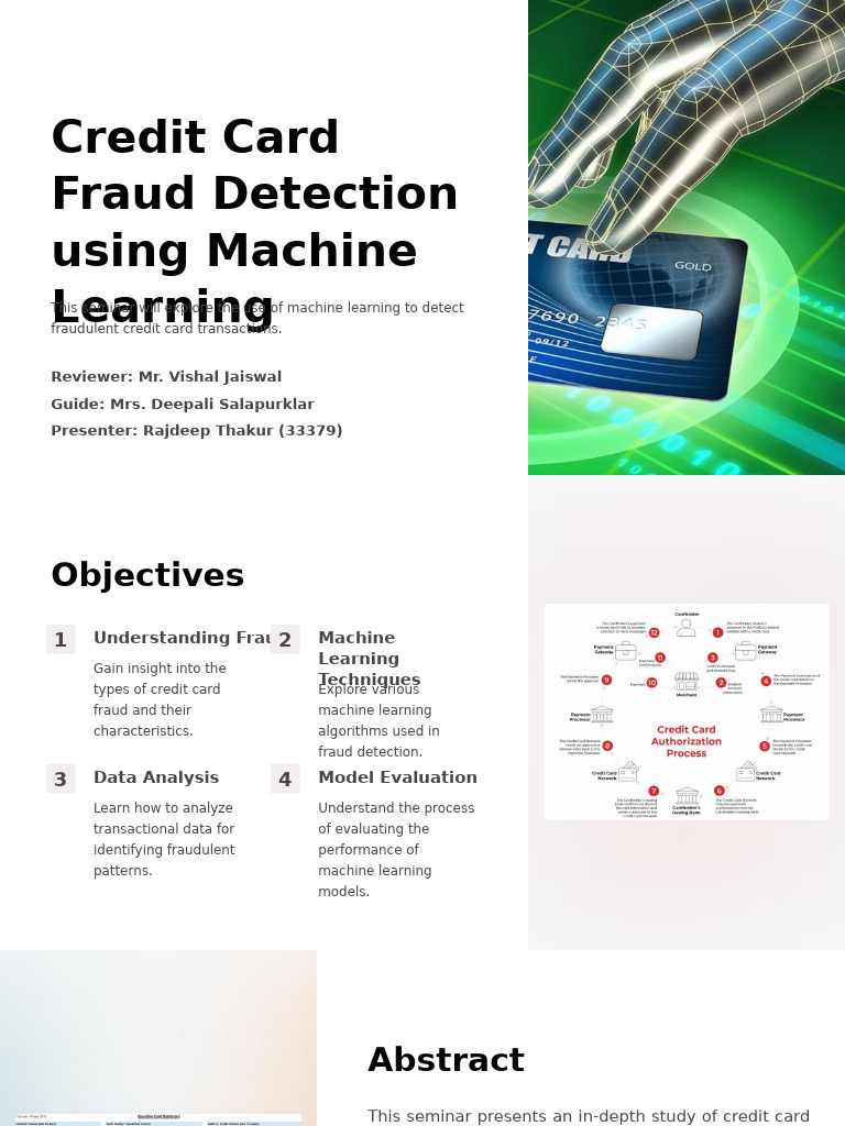 Credit Card Fraud Detection Using Machine Learning | PDF
