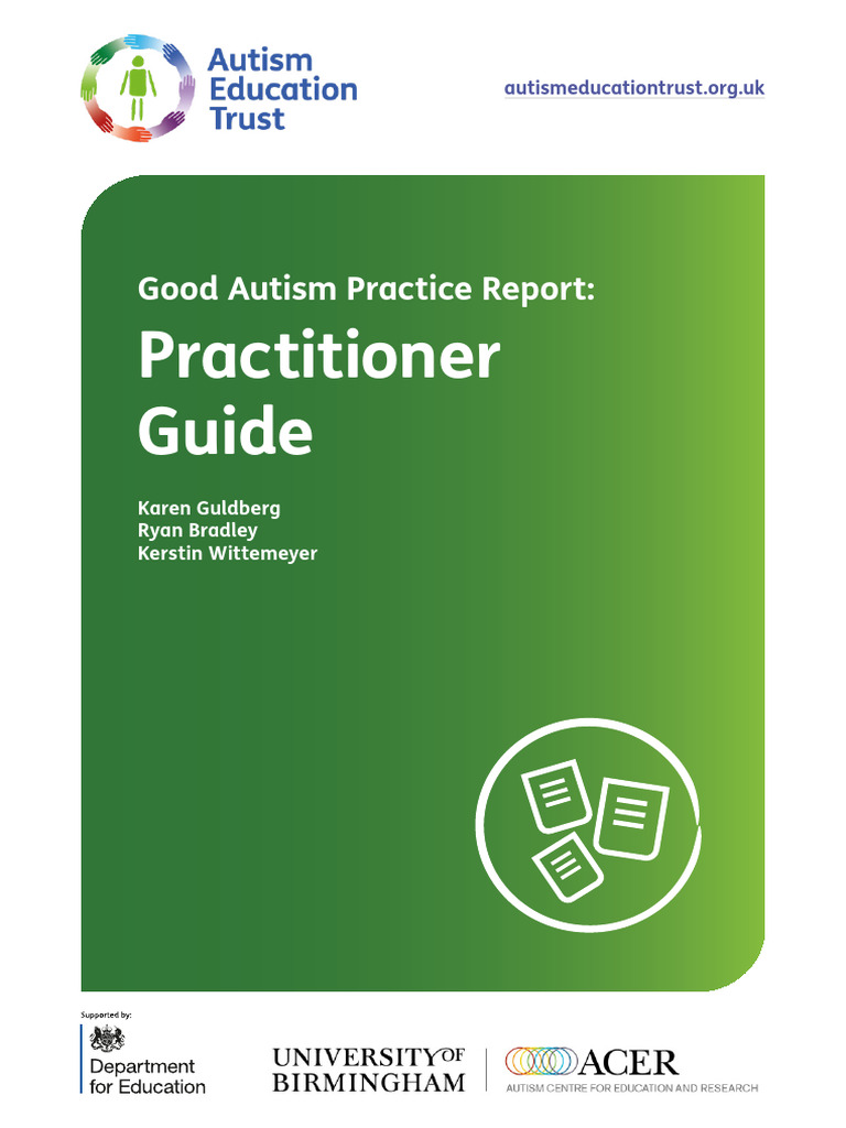 Good Autism Practice Practitioner Guide | PDF | Autism Spectrum ...
