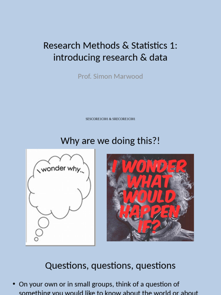 Research Methods in Sport Science | PDF | P Value | Science & Mathematics
