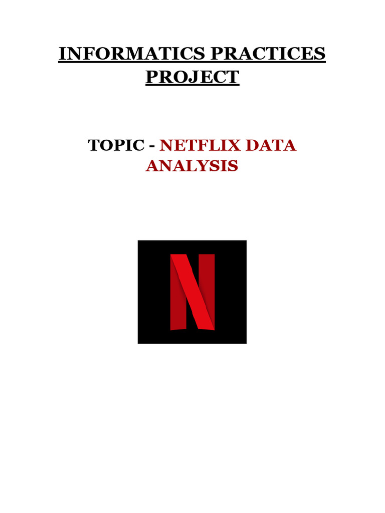 Netflix Data Analysis | PDF