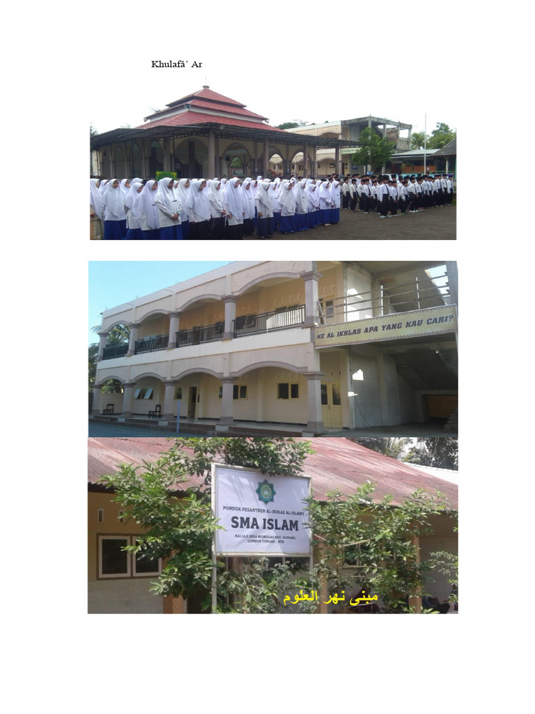 Foto Sarpras Dan Kegiatan Pondok | PDF