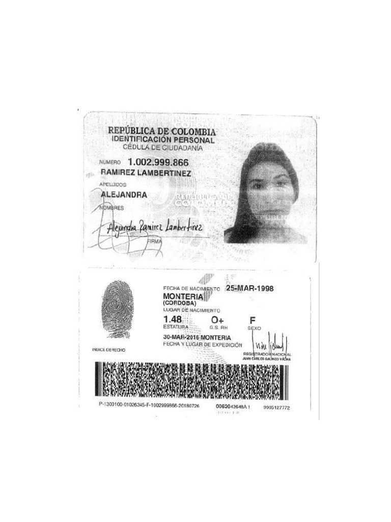 CEDULA | PDF