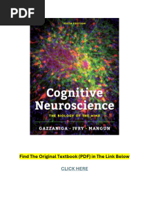 Cognitive Neuroscience The Biology of The Mind, 5th Edition PDF