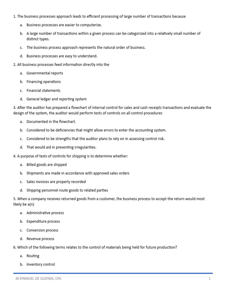 Pre Learning Activity | PDF