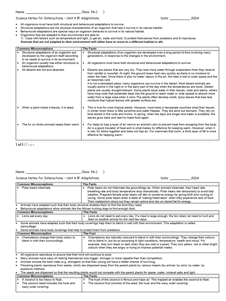Science Notes | PDF