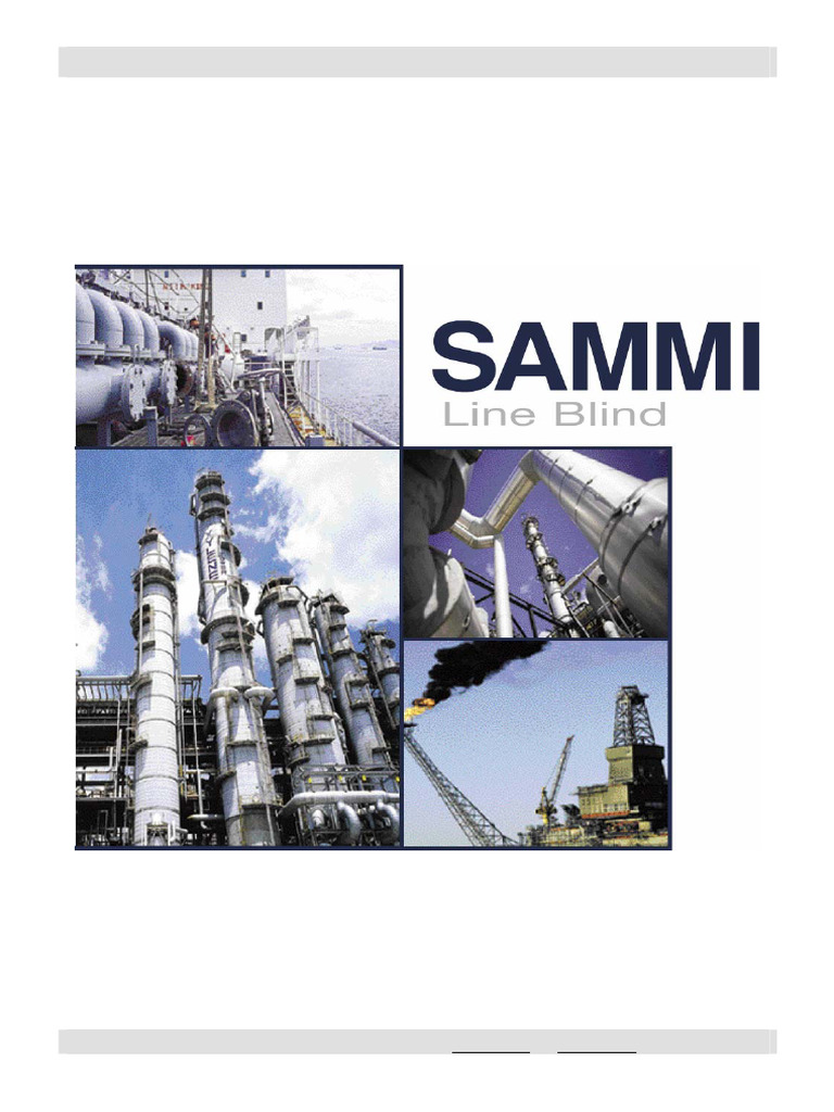Line Blind Valves SAMMI | PDF