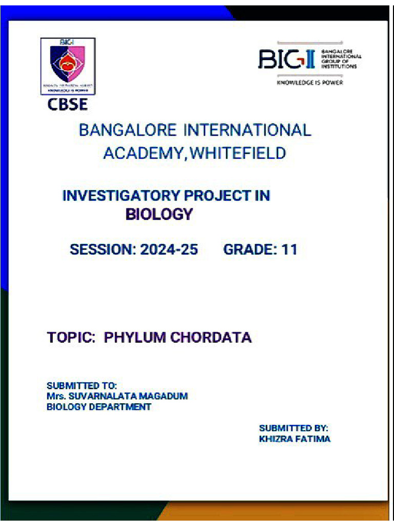 Bio Project | PDF