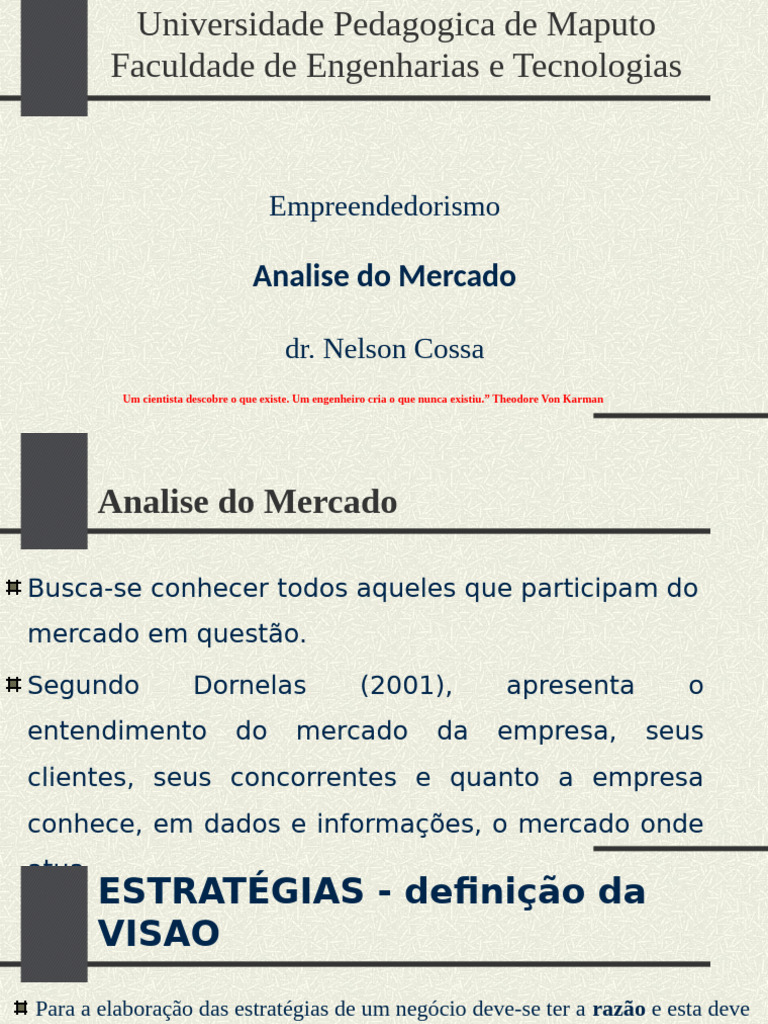 Aula 5 - Estudo Do Mercado | PDF | Mercado (economia) | Segmentação de ...