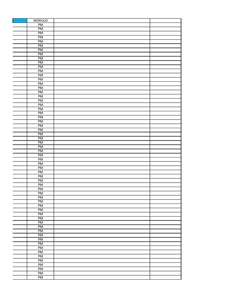 Listado de Transacciones SAP PM | PDF