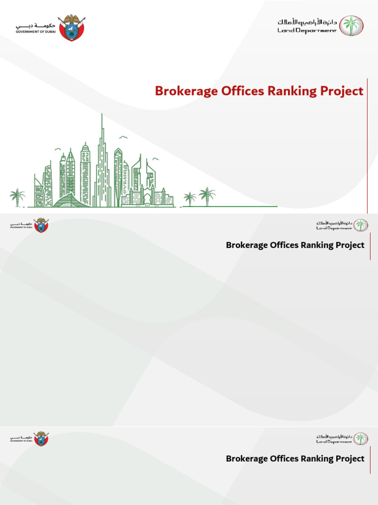 Brokerage Offices Ranking Project en | PDF