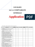 Les Bases de La Comptabilite Generale Application 1