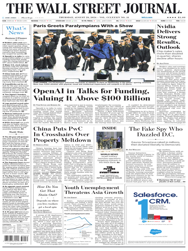 TheWallStreetJournal - 08 29 2024 240829 082245 | PDF