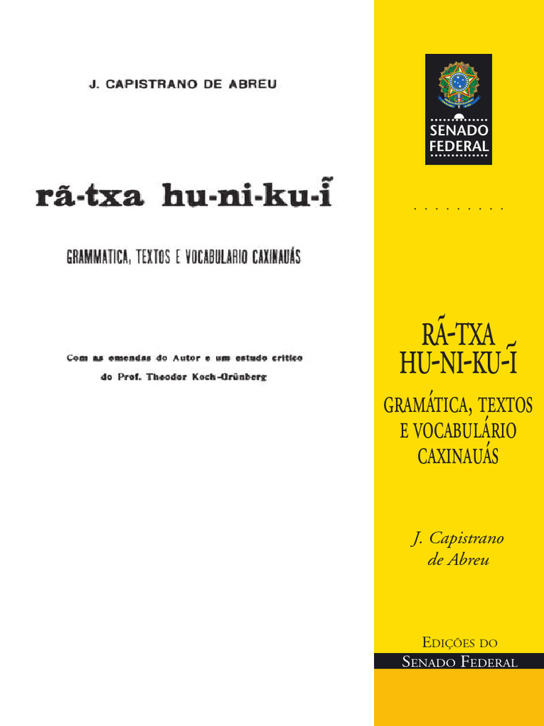 Gramatica Textos Vocabulario Caxinauas | PDF