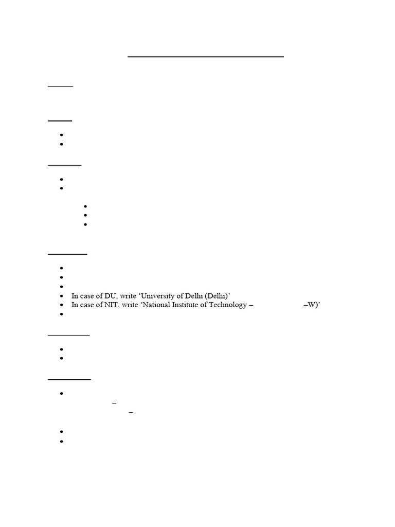 Brochure Profile Guidelines | PDF