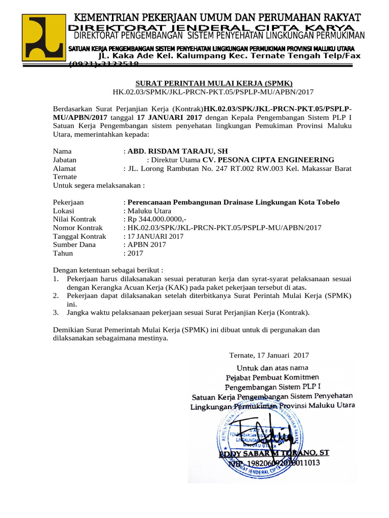 JL. Kaka Ade Kel. Kalumpang Kec. Ternate Tengah Telp/Fax (0921 ...