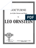 Ornstein L. S600 - Clarinet Nocturne