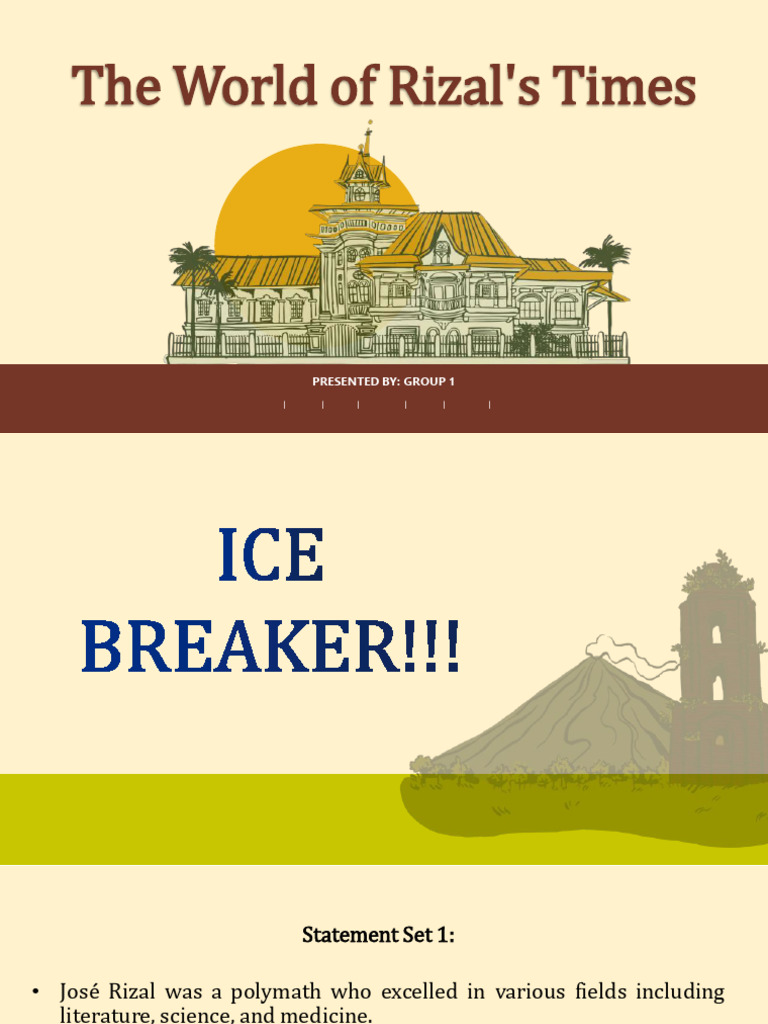 Group 1 PPT Rizal 1 | PDF