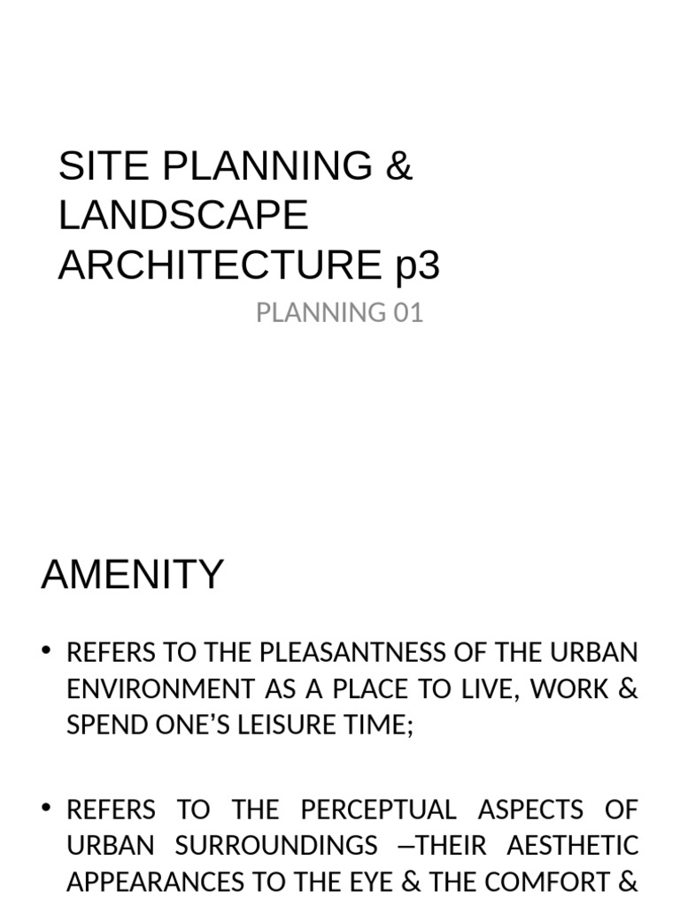 8A-Landscape architecture part 3 | PDF