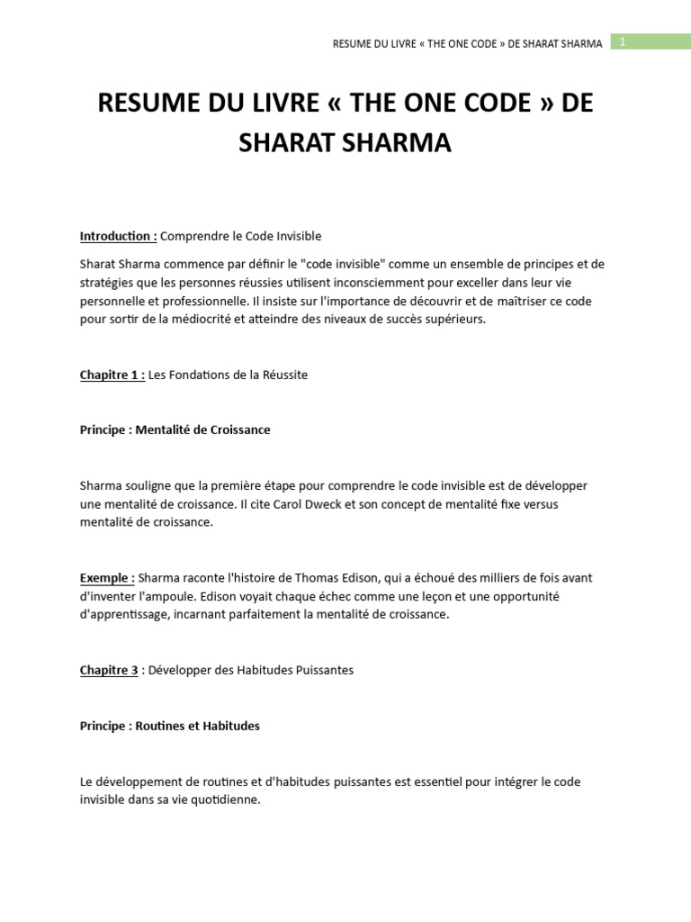resume-du-livre-the-one-code-pdf