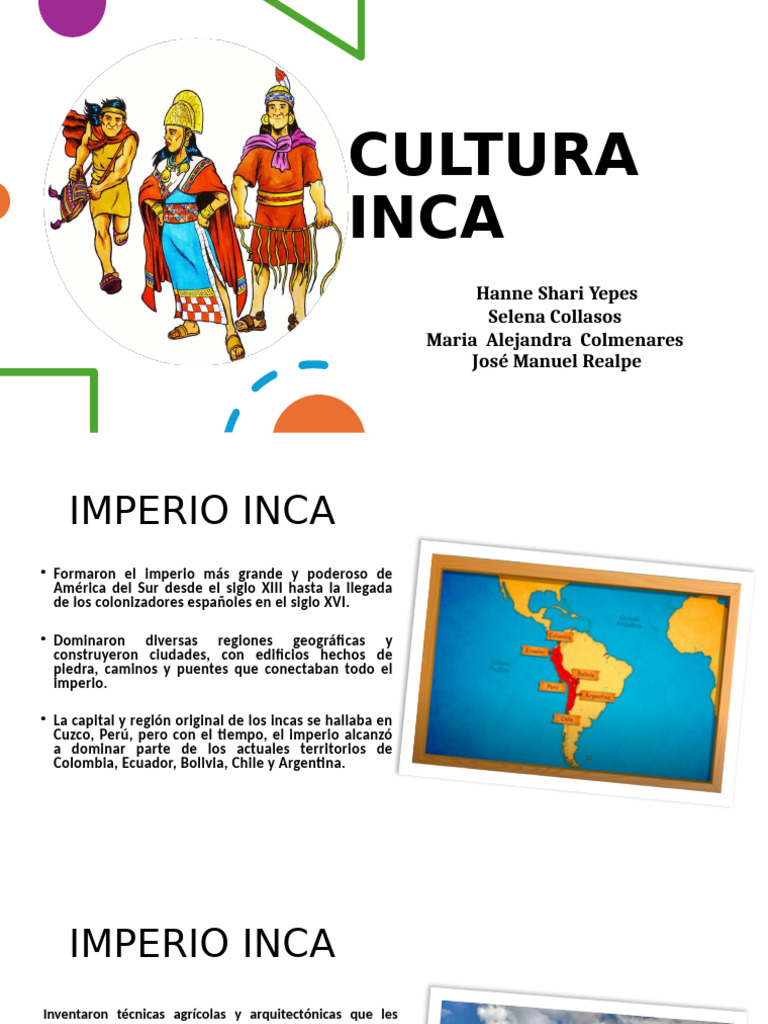 La Cultura Inca EXPO FINAL | PDF