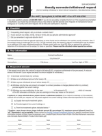 Mutual of America Withdrawal Form | PDF | Fraud | Income Tax