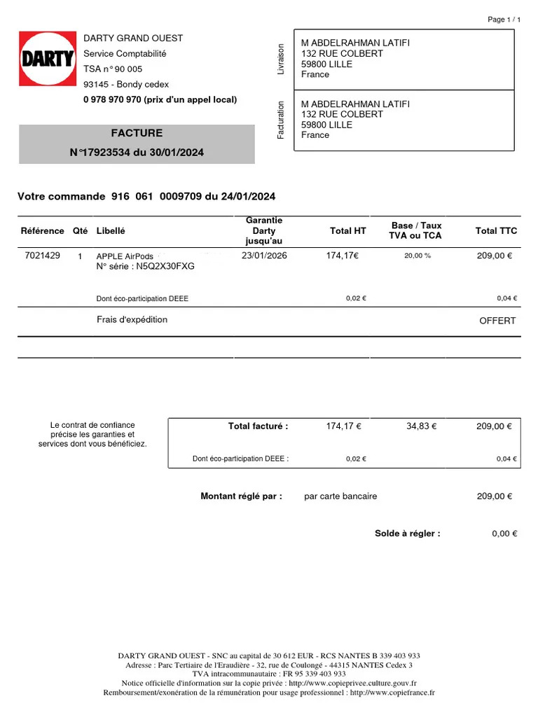 facture-airpods-pro-2-pdf