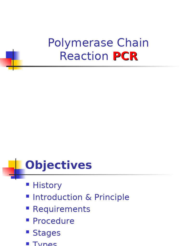 3 Lecture PCR | PDF